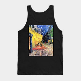 Cafe Terrace at Night by Van Gogh Tank Top